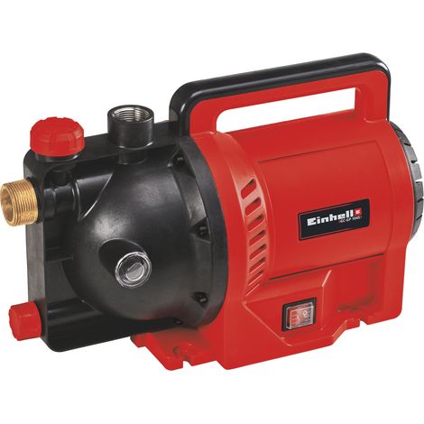 Einhell Gartenpumpe GC-GP 1045 (1.050 W, max. 4500 L/h, max. Förderhöhe 48 m, Wasserfüllanzeige, Wassereinfüllöffnung /-ablassschraube, Frostschutz, Thermoschutz) (1/5)