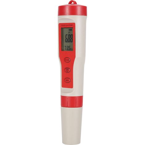 Testeur Numérique 4-en-1 pour Eau : pH, TDS, CE et Température