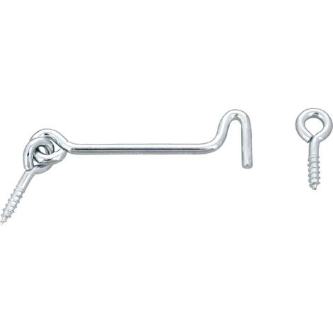 Gancho de contraventana guitel 9313740 acero galvanizado 6 mm 200 mm
