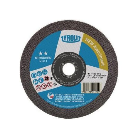 Disco de corte 115x1,0x22,23 F41 A60Q-BFS TYROLIT 34332859