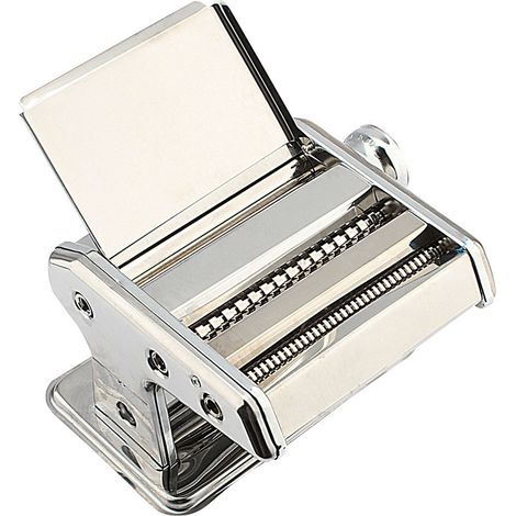 Machine à Pâtes Fraîches 3 en 1 Acier Inoxydable pour Lasagnes Spaghetti Tagliatelle (1/5)