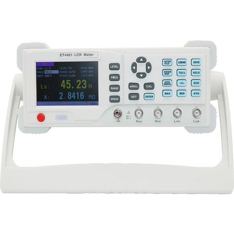 ET4401 ET4410 LCR Testeur de Pont numérique de Table Compteur LCR de Bureau Capacité Résistance Impédance Inductance Mesure Compteur(ET4401) (1/5)