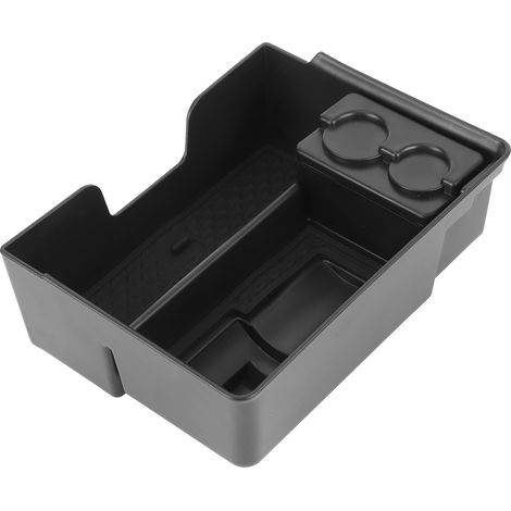 Boîte de rangement centrale pour Tesla Model 3/Y, porte-gobelet, accessoire intérieur auto, organiseur de console avec support de verre (1/5)