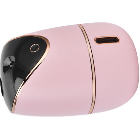 Humidificateur grande capacité 540 ml avec diffuseur d'air lumineux à effets spéciaux pour la maison et la voiture, chargement USB, rose (1/5)