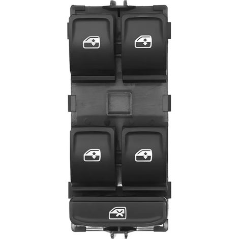 Interrupteur De Vitre Electrique - Pour Seat Leon 5 Portes 2018 - Compatible Directe - Fonctionnalite Complete - 1 Unite (1/5)