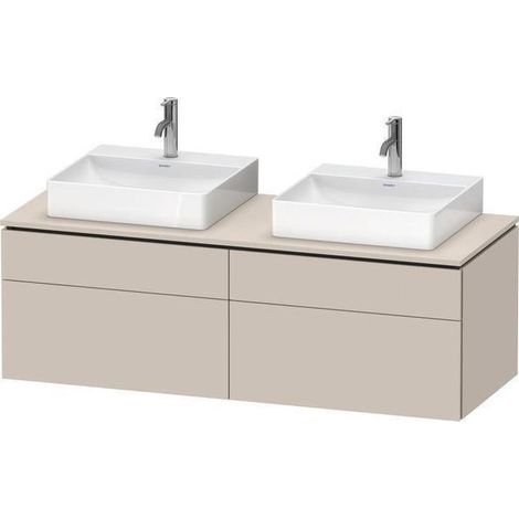 Duravit L-Cube Konsolenwaschtischunterbau wandhängend, inklusive (1/5)