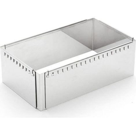 De Buyer Patisserie Frame Steel Adjustable 21-40cm Quadrato (1/2)