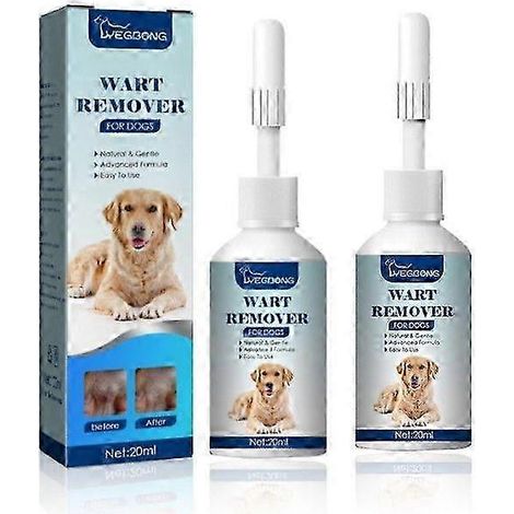 Traitement naturel et indolore contre les verrues chez le chien (20 ml/0,7 oz) (1/5)