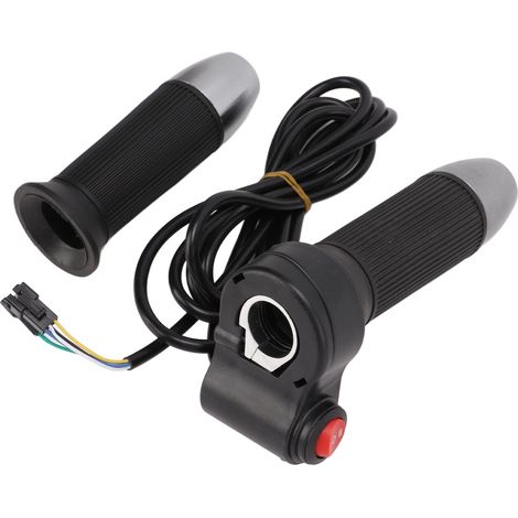 Poignée d'accélérateur Twist Grip pour véhicules électriques - Réglage Vitesse Basse, Moyenne, Haute (1/5)