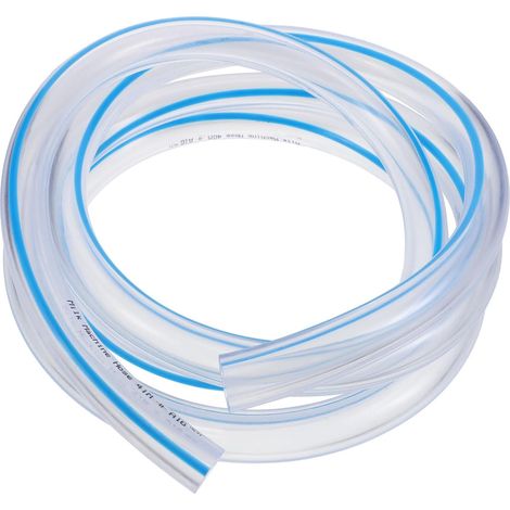 Tube de Traite Transparent en Pvc pour Vache et Mouton Usage en Laiterie la Ferme, Nettoyage Facile, Raccords sans Joint, Tube à Lait Souple (1/5)