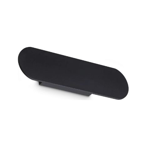 Ideal Lux applique moderna Zig Zag 1 luce LED integrato nero metallo (1/2)