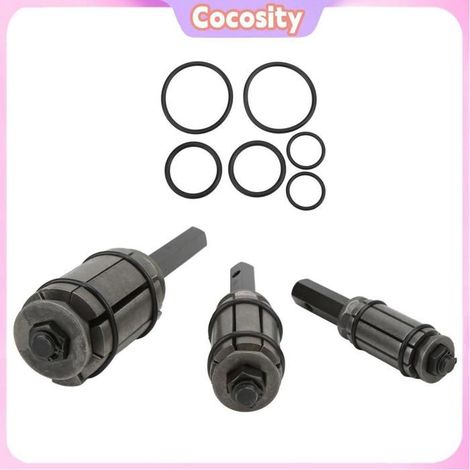 Cocosity Expanseur de tuyau d'échappement Ensemble d'épandeur de Silencieux d'extension de Tuyau 'échappement 3 moto coffret (1/5)