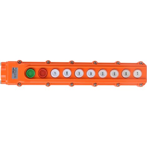 Wasserdichter ABS IP65-Steuerkasten für Heckklappe, 220V/500V-Hebetasten, regensichere Schaltstation. (1/5)