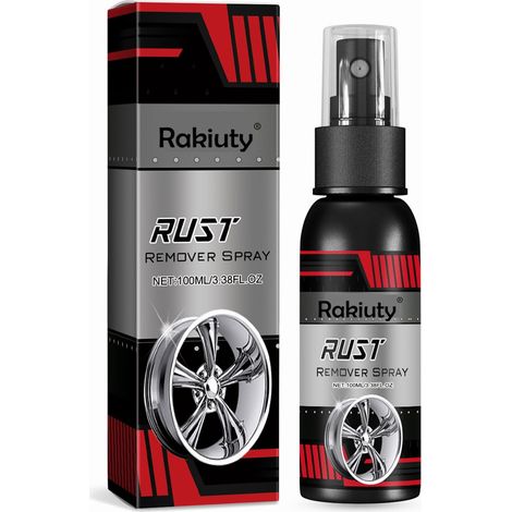 Anti Rouille Metal,Dissolvant de Rouille en Métal Robuste, Spray Antirouille, Convertisseur de Rouilles Sprays,Rust Remover Spray,Derouillant Metaux,Antirouille Metal,Destructeur De Rouilles,100ml (1/5)