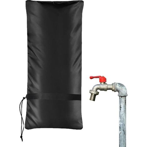Givre pour Robinet D'extérieur, Housse Protection pour Robinet Extérieur, Couvercle Antigel pour Robinet，L:63 x 33cm (1/5)