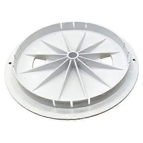 Couvercle de skimmer rond de 10 pouces, couvercle de filtre de rechange pour piscines extérieures et intérieures. (1/4)