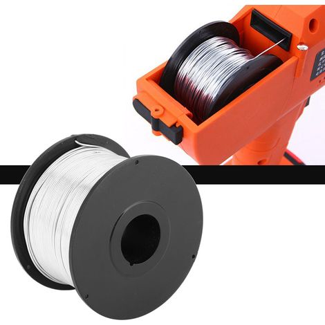 4 rouleaux de fil d'attache en acier de 110 m et de 0,8 mm pour machine à ligaturer automatique. (1/5)