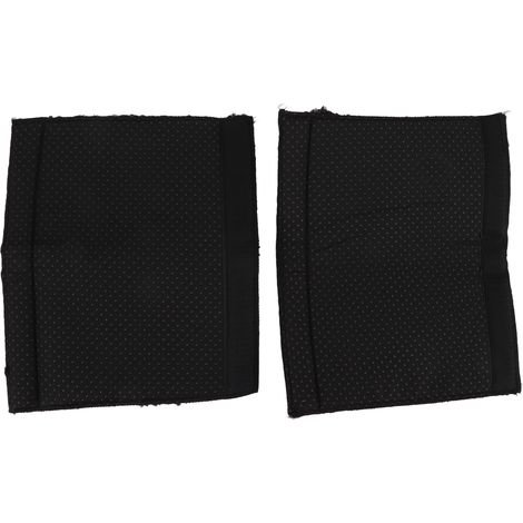Lot de 2 coussins d'accoudoirs antidérapants et chauds en polaire berbère pour fauteuil de bureau ou chaise de gaming. (1/5)