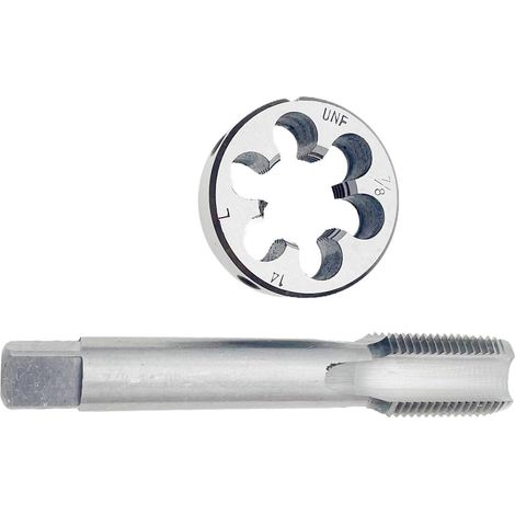Taraud machine, 7/8-14, pas à gauche, pour CNC et réparation (1/3)