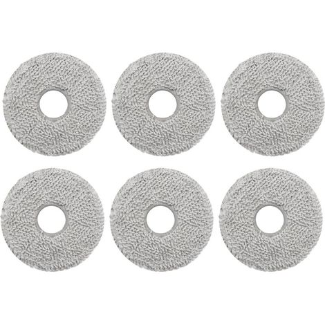 Chiffons de nettoyage de rechange compatibles avec les aspirateurs robots DEEBOT X1 Omni/T10 Omni/Turbo T20/T20 Pro/T30 Pro Omni/T30 Omni, chiffons de nettoyage de rechange lavables (1/5)
