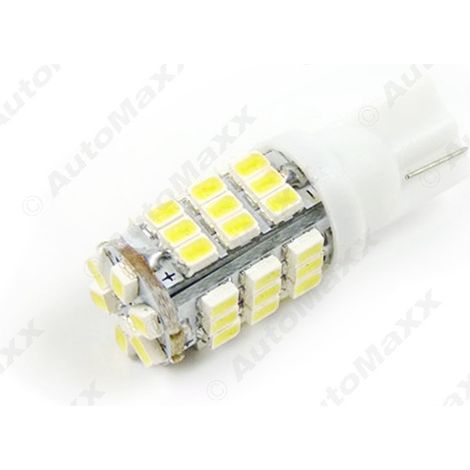 Feux de position latéraux/éclairage de tableau de bord LED blancs T10 194 168 42LED 1206SMD (1/4)