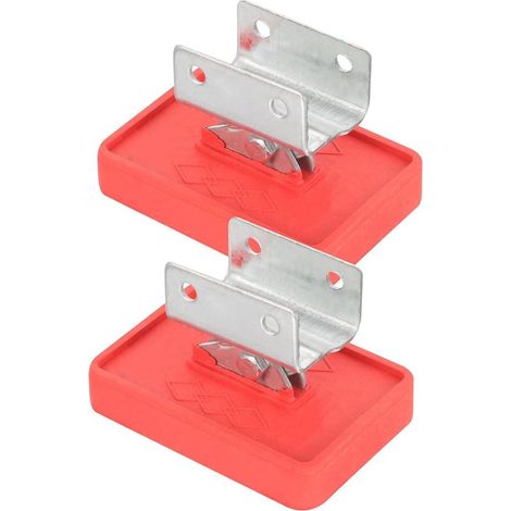 2 Pièces Tapis Antidérapant D'Échelle Stabilisateur D'Échelle Coussin De Pieds D'Échelle Niveleurs D'Échelle Pour Échelles À Rallonge Pieds D'Échelle Coussin En Caoutchouc (1/5)