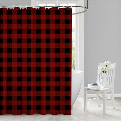 Rideau de douche pour salle de bain, motif marbre, extra long, haute qualité, résistant aux moisissures, lavable en machine, 120 x 180 cm