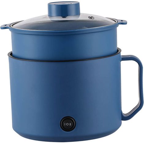Fritoir Electrique Multifonction Mini Marmite Electrique Cuisson Rapide [Cuisine Solo/Maison] Pot Eléctrique Marmite CN Marmite Electric Râpide Friteuse Antiadhésive Sécurité Dormitories Usage Personn