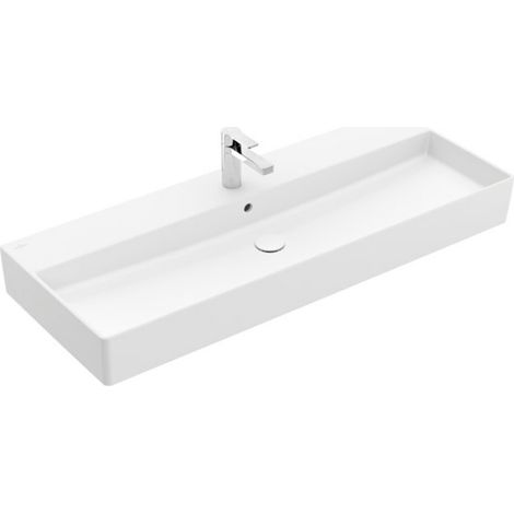 Villeroy & Boch Memento 2.0 Wandwaschbecken, 1 Hahnloch, mit (1/3)
