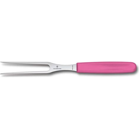 Fourchette à découper VICTORINOX Swiss Classic 5.2106.15L5B 15 cm rose