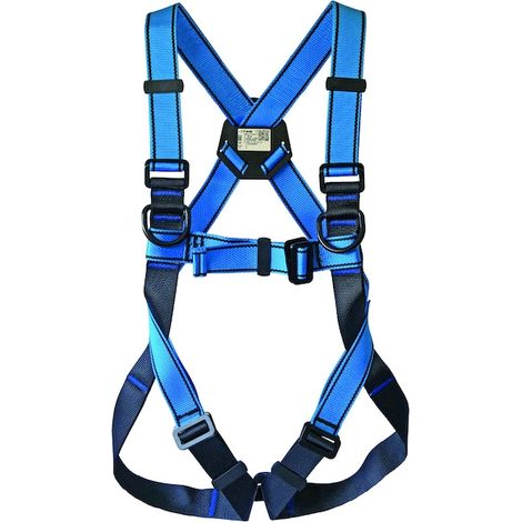 Harnais de sécurité antichute HT42 bleu/noir-orange TXL - TRACTEL - 31082