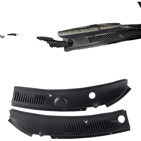 Scheibenwischerabdeckung, ABS-Kunststoff, Standardpassform für Modelle von 1999-2004, Passend für Ford Mustang Coupé und Cabriolet, Platzierung: (1/5)