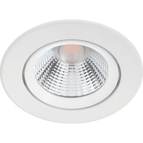 LED Downlight Einbaustrahler Dimmbar 5.5W PHILIPS Sparkle Ausschnitt Ø 70 mm 2700K Weiß Warmweiß (1/2)