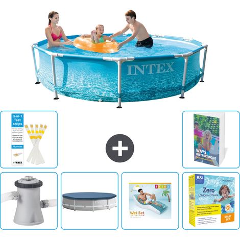 Frame Pool Rund - 305x76 cm - 7-teilig S309