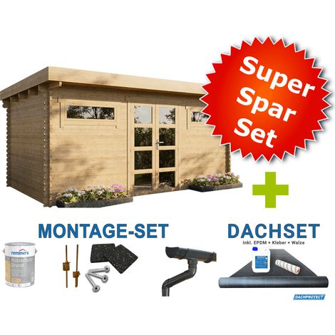 SuperSparSet Gartenhaus Davos 500 x 300 cm (1/5)