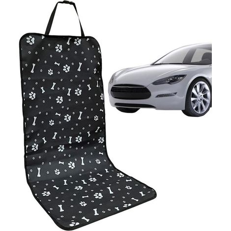 Housse de siège avant pour chien et chat Housse de siège avant de voiture imperméable, anti-rayures pour animal domestique, installation facile, protection de siège de voiture antidérapante (1/5)