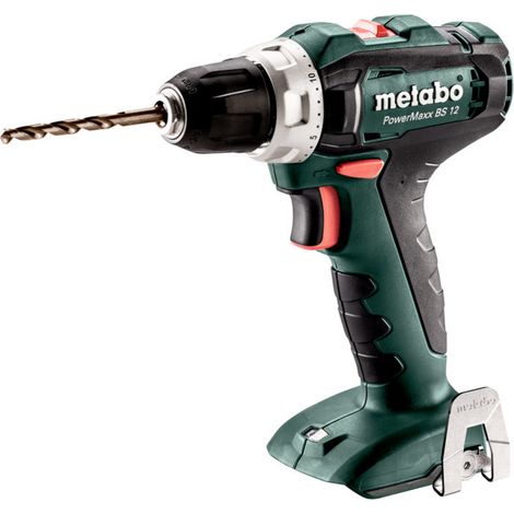 Metabo PowerMaxx BS 12 12v Li-ion Drill/Driver Bare Unit with Inlay (1/4)