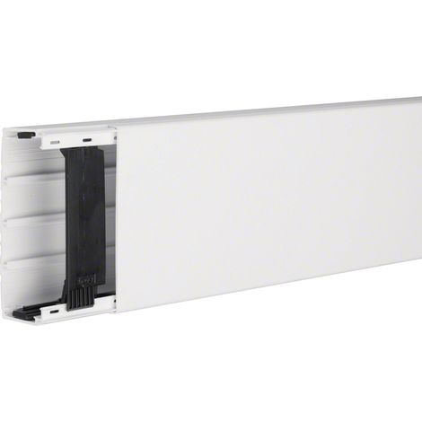 Goulotte de distribution PVC 40x110 mm - Longueur 200 cm (RAL 9016) LF4011009016 Hager