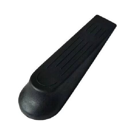 Butées Darrêt de Porte Quincaillerie Butée de Porte Cale Plastique en Caoutchouc Antidérapant Noir pour La Maison Et Le Bureau (Lot de 3,Noir) (1/5)