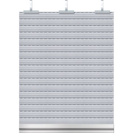 Schellenberg Rollladenpanzer komplett Set für System Maxi 120 x 140 cm grau Rollladenpanzer