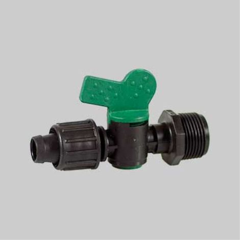 Valvola con derivazione fil.maschio/tape 'vmt' ø 16x3/4" mm (50 pezzi) IRRITEC