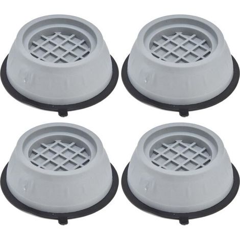 Coussin de support antichoc pour lave-linge - 4 pièces, réduction du bruit (1/4)
