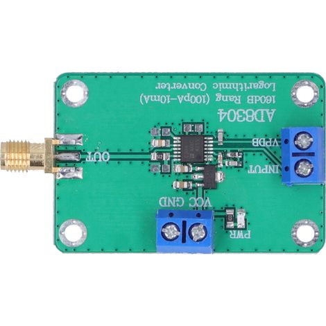 Module de détection RF logarithmique 160dB 100pA-10mA AD8304 pour mesure de puissance lumineuse (1/5)