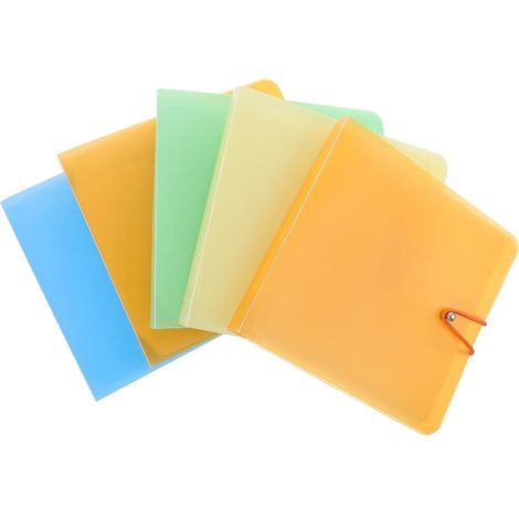 Lot de 5 Classeurs de Rangement CD Dvd 12 Capacités en Plastique et Tissu Non Tissé Protecteurs et Organisateurs pour Collectionneurs à Domicile Couleur Couleur Aléatoire (1/5)