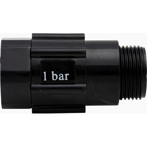 Jardibric – Réducteur de pression 1,2 bars – PVC 3/4 pouce – Protection appareils électroménagers – Pression constante pour irrigation