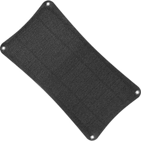 10-W-Solarladegerät mit zwei USB-Ausgängen, wasserdicht nach IPX6, tragbar und leicht, ideal für Handys, Campinglampen und Gartenarbeit. (1/4)