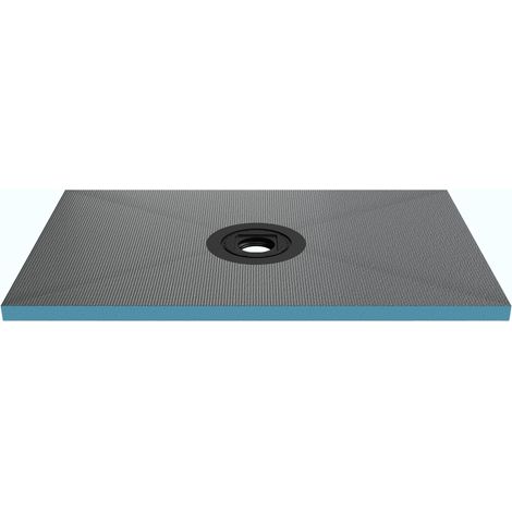 Mai & Mai Piatto Doccia da Piastrellare in Rigida Polistirene 75x120x4 cm, Piatto Doccia Pronto da Piastrellare per Bagno, Tagliabile Dimensione XPS-Duschboard01 (1/5)