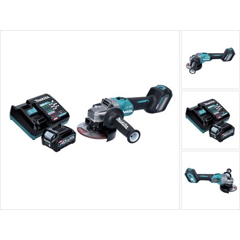 Makita GA 023 GD1 Akku Winkelschleifer 40 V max. 125 mm Brushless XGT + 1x Akku 2,5 Ah + Ladegerät (1/5)