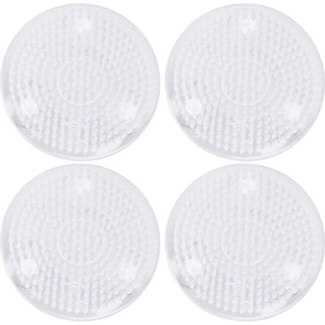 de 4 supports à fleurs en plastique transparent avec (1/5)