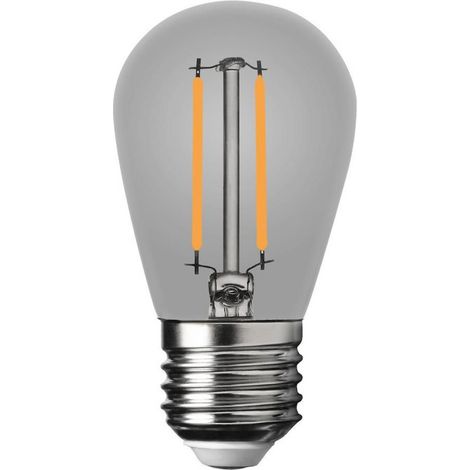 Ampoule Led Filament ST45 E27 2700K Verre Fumé 1 W (1/2)